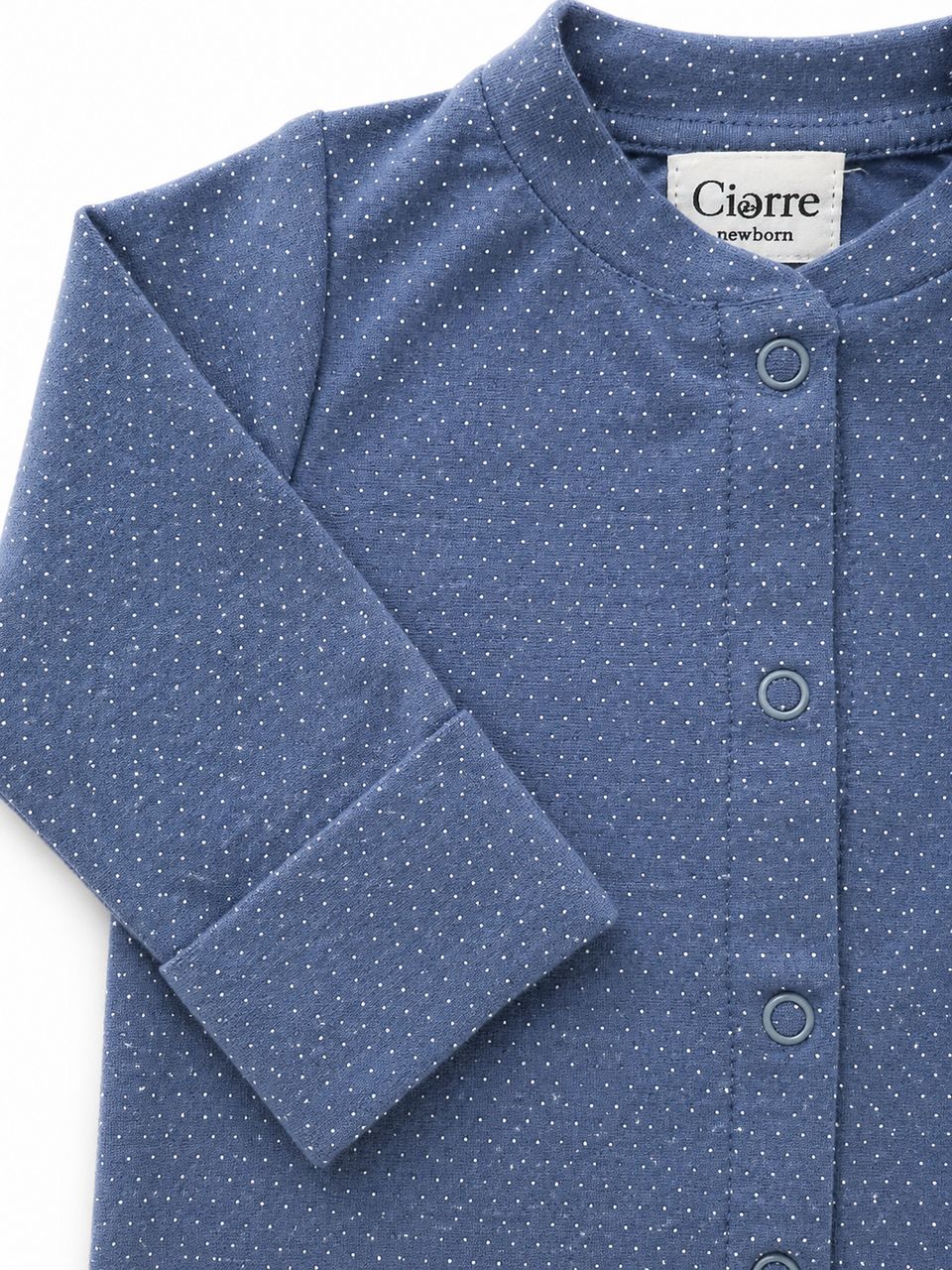 Bebek Takımı Mini Navy Dots Örme 0-3 ay — CIORRE (3. görsel)