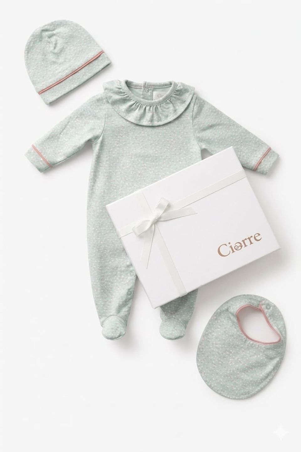 3'lü Yenidoğan Set - Mini Green Garden — CIORRE (2. görsel)