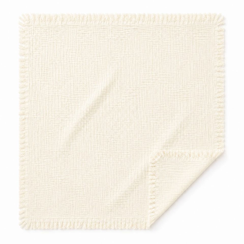 Bebek Battaniyesi 4Muslin Blanket Ecru 0-3 ay — CIORRE (3. görsel)