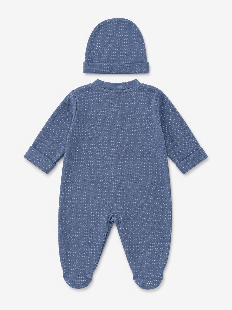 Bebek Takımı Mini Navy Dots Örme 0-3 ay — CIORRE (2. görsel)