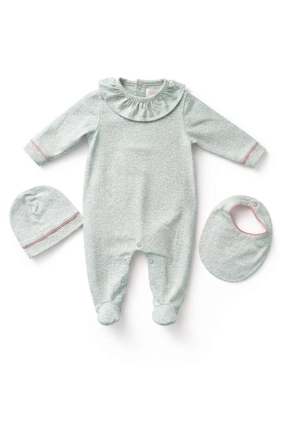 3'lü Yenidoğan Set - Mini Green Garden — CIORRE (1. görsel)