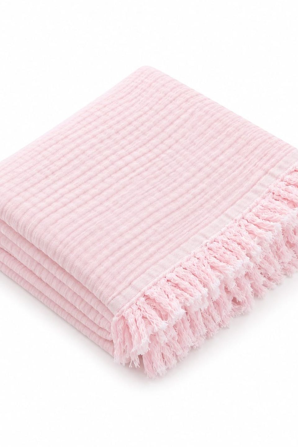 Bebek Battaniyesi 4Muslin Blanket Pink Örme 0-3 ay — CIORRE (5. görsel)